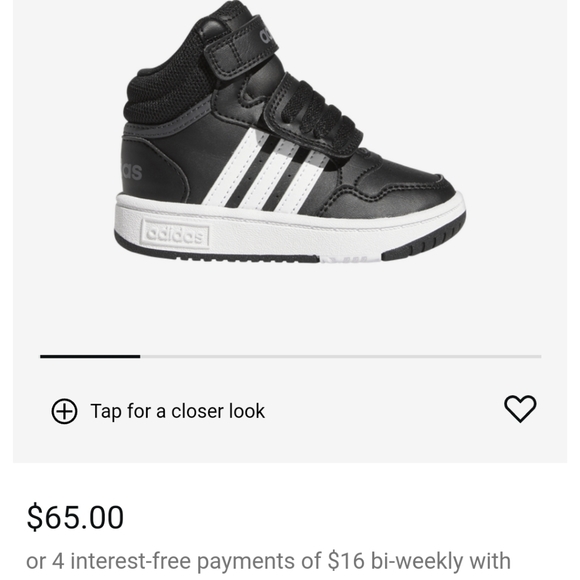 Adidas Boys Toddler Hoops Mid Shoes - Picture 6 of 6